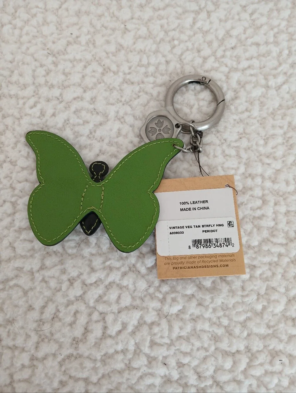 Patricia Nash Butterfly Hang Purse Charm NWT